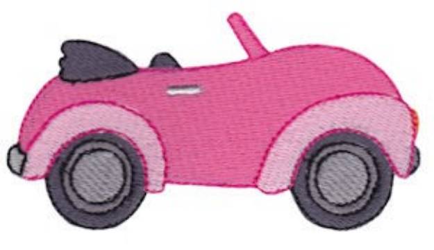 Picture of Summer Loving Car Machine Embroidery Design