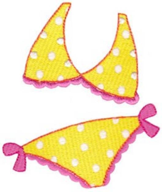 Picture of Summer Loving Swimsuit Machine Embroidery Design