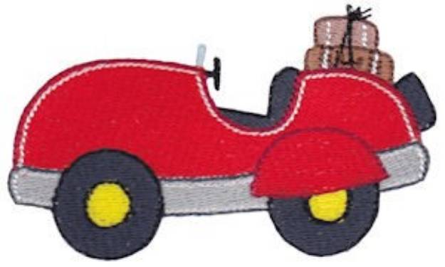 Picture of Vacation Time Automobile Machine Embroidery Design
