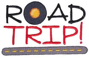 Picture of Vacation Time Road Trip Machine Embroidery Design