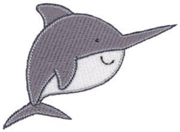Picture of Sea Creatures Too Swordfish Machine Embroidery Design