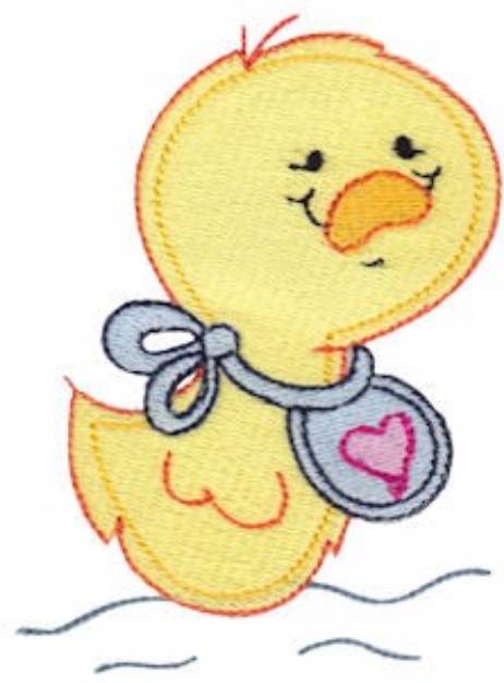 Picture of Baby Duck Machine Embroidery Design