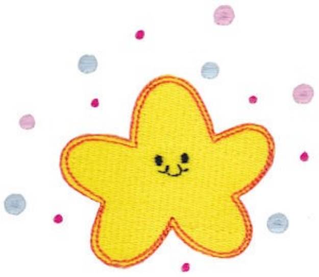 Picture of Baby Star Machine Embroidery Design