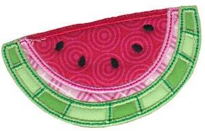 Picture of Applique Watermelon Machine Embroidery Design