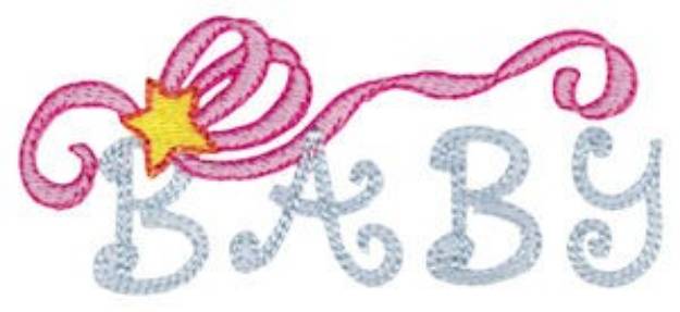 Picture of Baby Ribbon Machine Embroidery Design