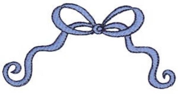 Picture of Baby Boy Bow Machine Embroidery Design