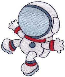 Picture of Astronaut Machine Embroidery Design