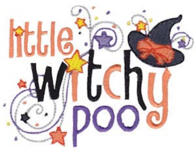 Picture of Witchy Poo Machine Embroidery Design