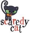 Picture of Scaredy Cat Machine Embroidery Design