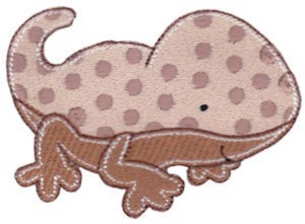 Picture of Spotted Lizard Machine Embroidery Design