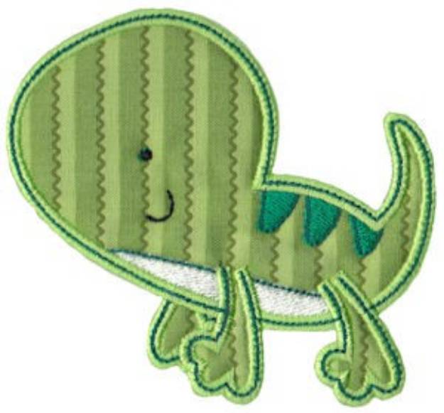 Picture of Lizard Applique Machine Embroidery Design