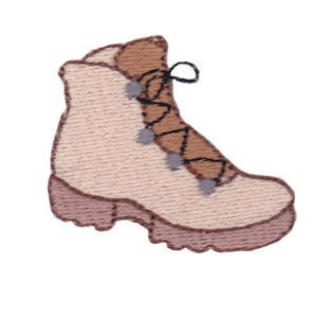 Picture of Mini Boot Machine Embroidery Design
