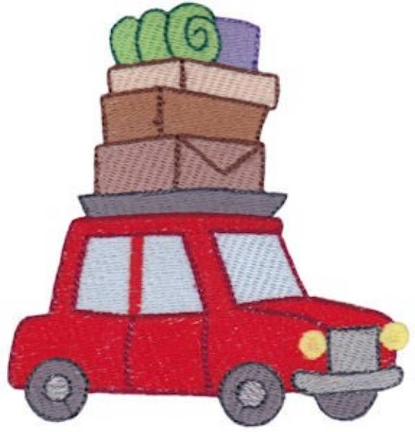 Picture of Packed To Camp Machine Embroidery Design