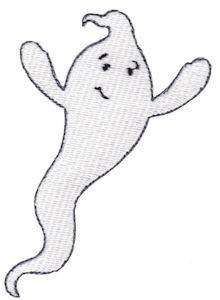Picture of Friendly Ghost Machine Embroidery Design