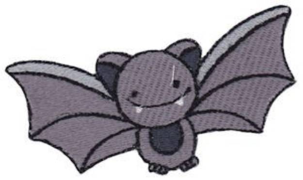 Picture of Mini Halloween Bat Machine Embroidery Design