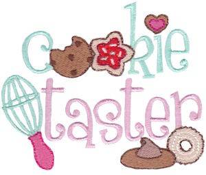 Picture of Cookie Taster Machine Embroidery Design