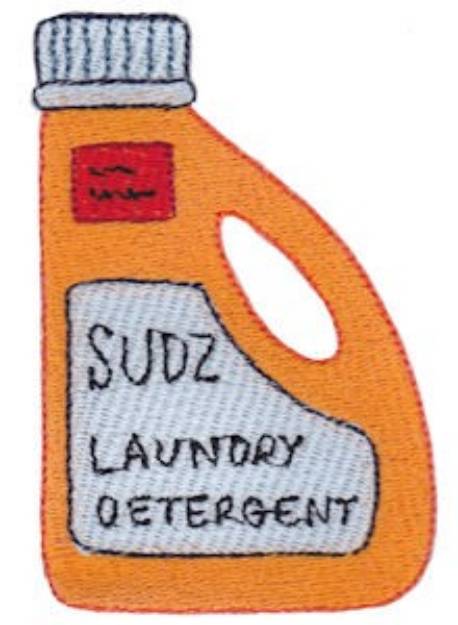Picture of Laundry Day Detergent Machine Embroidery Design