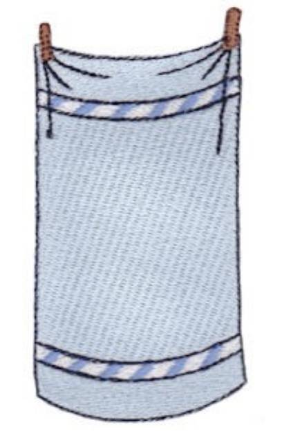 Picture of Laundry Day Towel Machine Embroidery Design