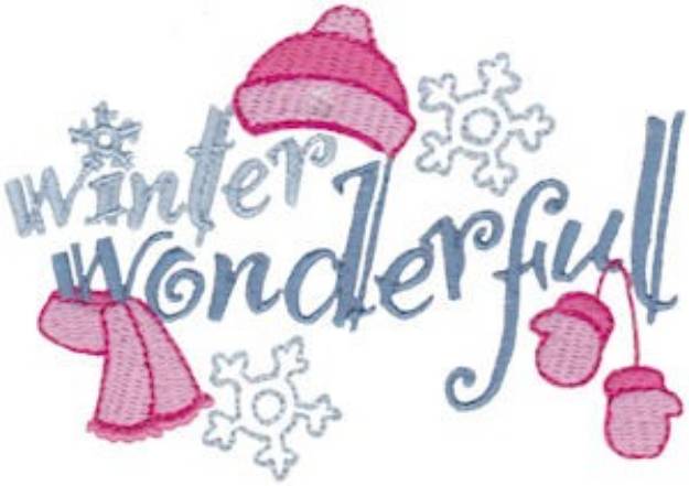Picture of Winter Wonderfland Machine Embroidery Design