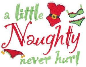 Picture of A Little Naughty Machine Embroidery Design