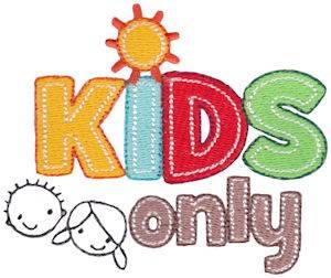 Picture of Kids Only Machine Embroidery Design