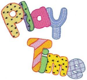 Picture of Play Time Machine Embroidery Design