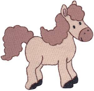 Picture of Little Horse Machine Embroidery Design