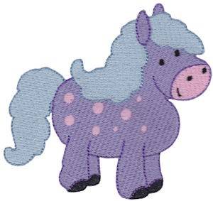 Picture of Spotted Horse Machine Embroidery Design