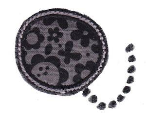 Picture of Moustache Applique Machine Embroidery Design