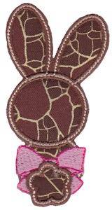 Picture of Easter Hare Machine Embroidery Design