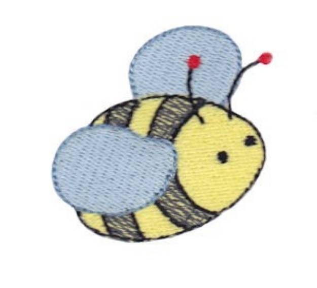 Picture of Daisy Bears Bumblebee Machine Embroidery Design