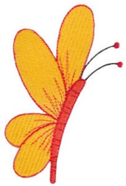 Picture of Daisy Bears Butterfly Machine Embroidery Design