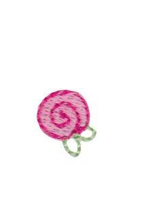 Picture of Teenie Tiny Flower Machine Embroidery Design