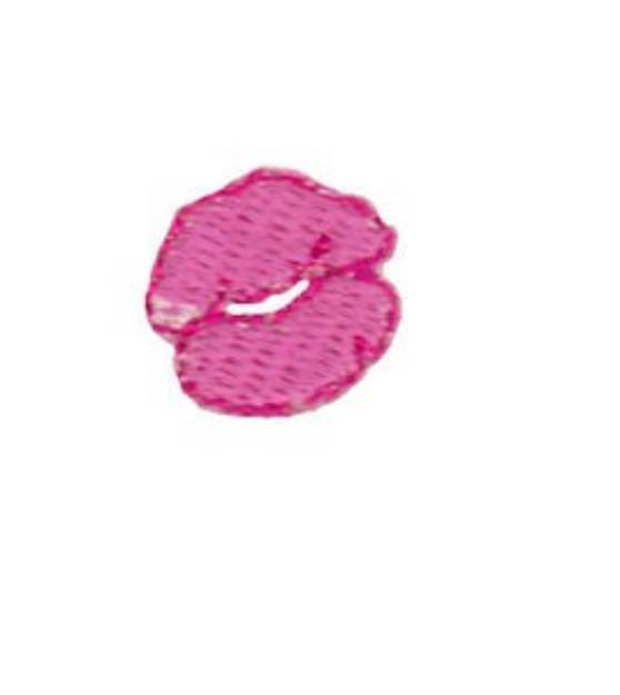 Picture of Teenie Tiny Kiss Machine Embroidery Design