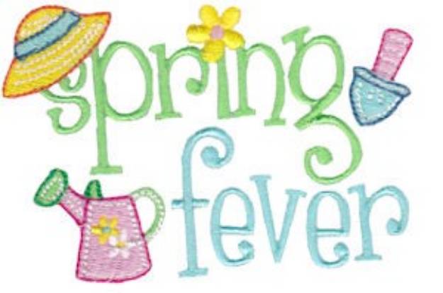 Picture of Spring Fever Machine Embroidery Design