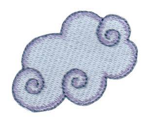Picture of Fantasy Homescape Cloud Machine Embroidery Design