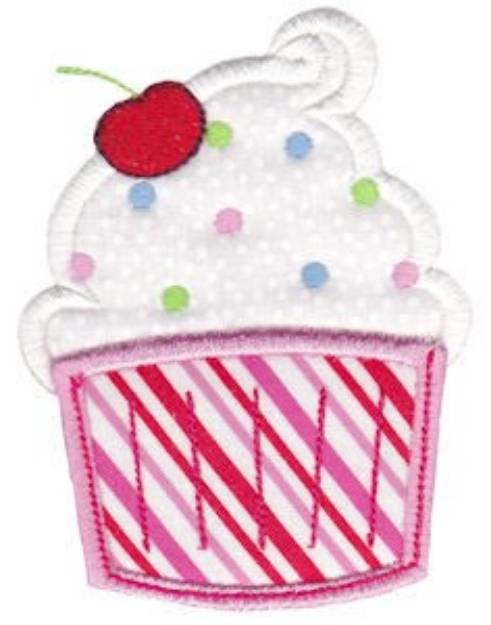 Picture of Pocket Mania Cupcake Machine Embroidery Design