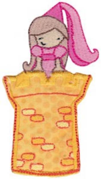 Picture of Pocket Mania Princess Machine Embroidery Design