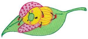 Picture of Leaf Bug Machine Embroidery Design