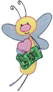 Picture of Cartoon Buterfly Machine Embroidery Design
