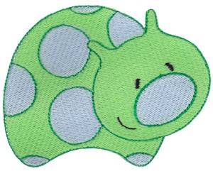 Picture of Polka Dot Bug Machine Embroidery Design