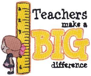 Picture of Make A Difference Machine Embroidery Design