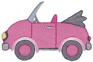 Picture of Convertable Car Machine Embroidery Design
