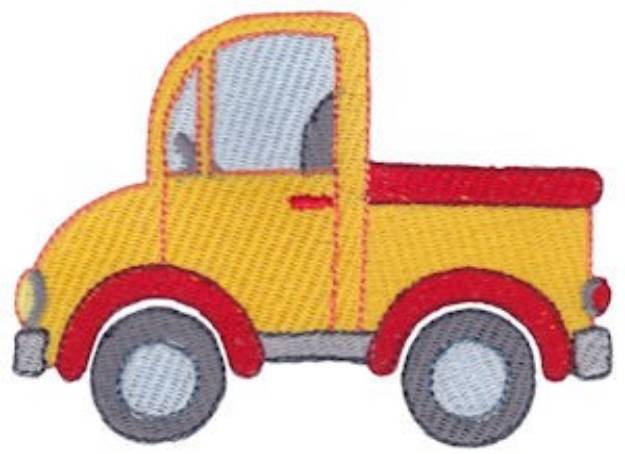 Picture of Pickup Truck Machine Embroidery Design