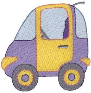Picture of Mini Car Machine Embroidery Design
