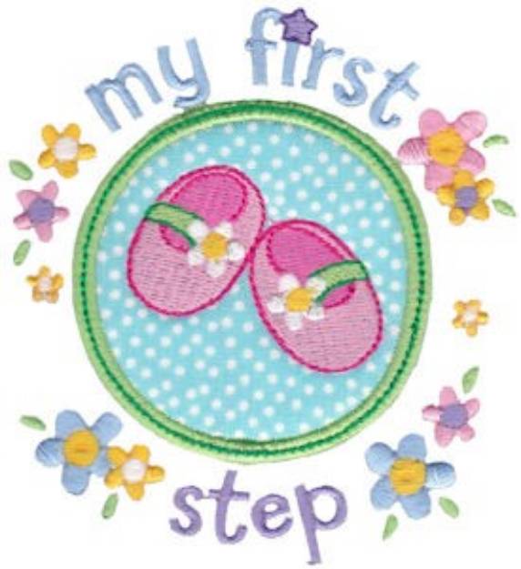 Picture of My First Step Machine Embroidery Design