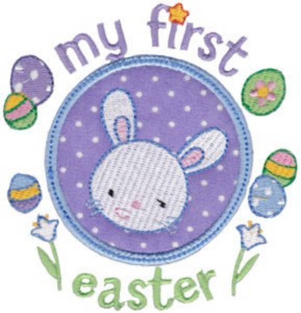 Picture of My First Easter Machine Embroidery Design