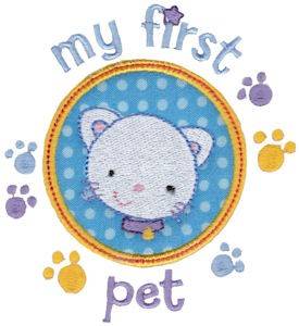 Picture of My First Pet Machine Embroidery Design
