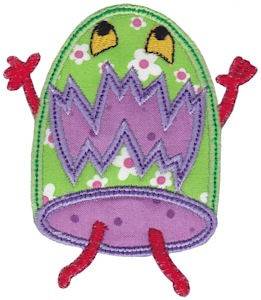 Picture of Munchie Critter Applique Machine Embroidery Design