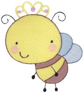 Picture of Bumble Bee Machine Embroidery Design